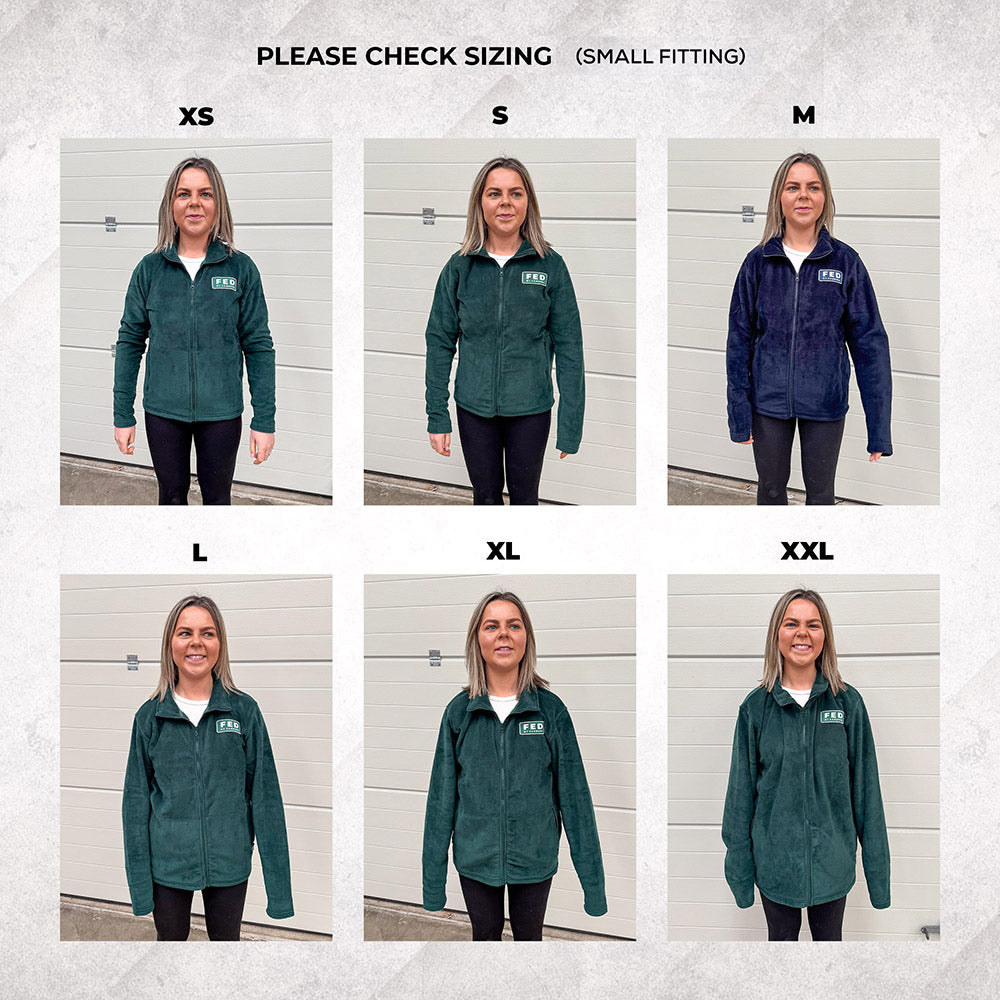 FED adult Fleece in Green