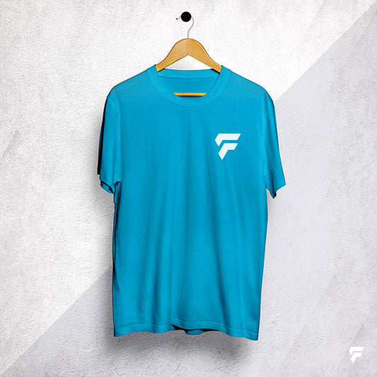 FED Unisex T-Shirt in Aqua Blue