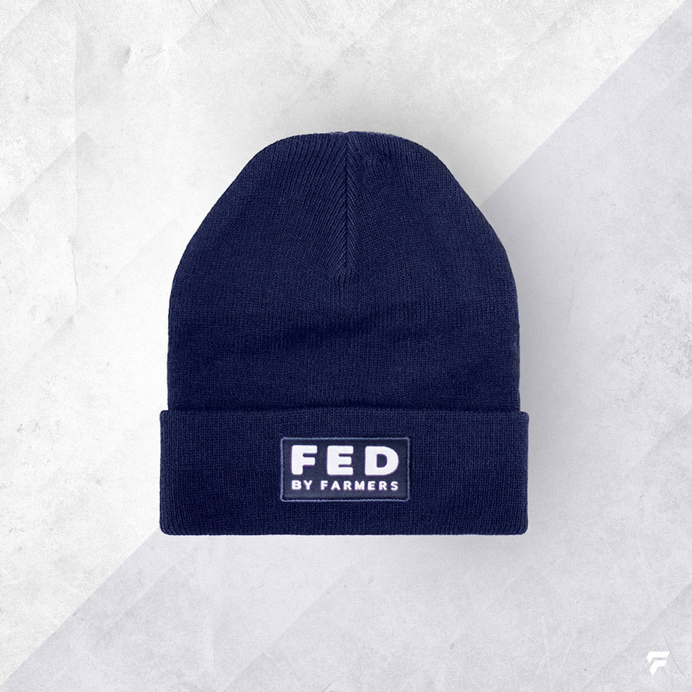 FED Beanie in Navy