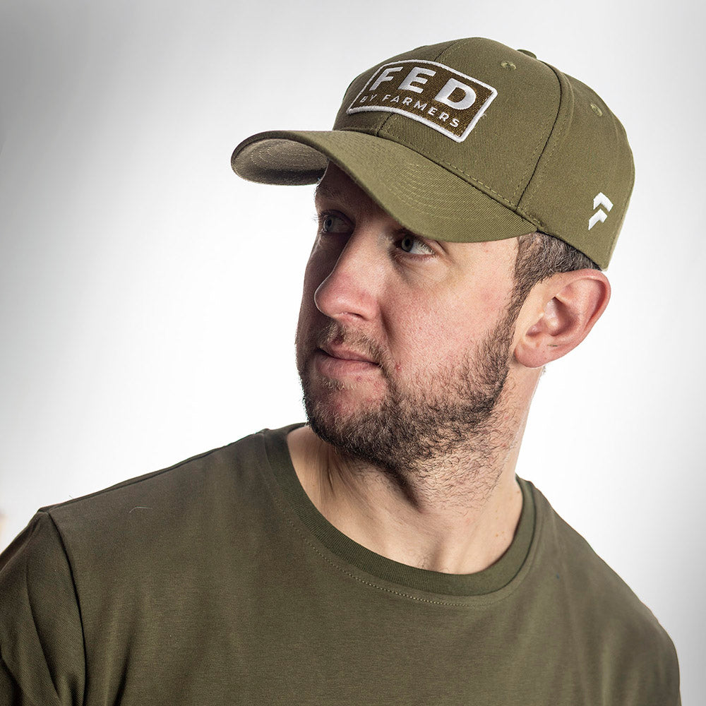 FED Baseball Cap in Army Green