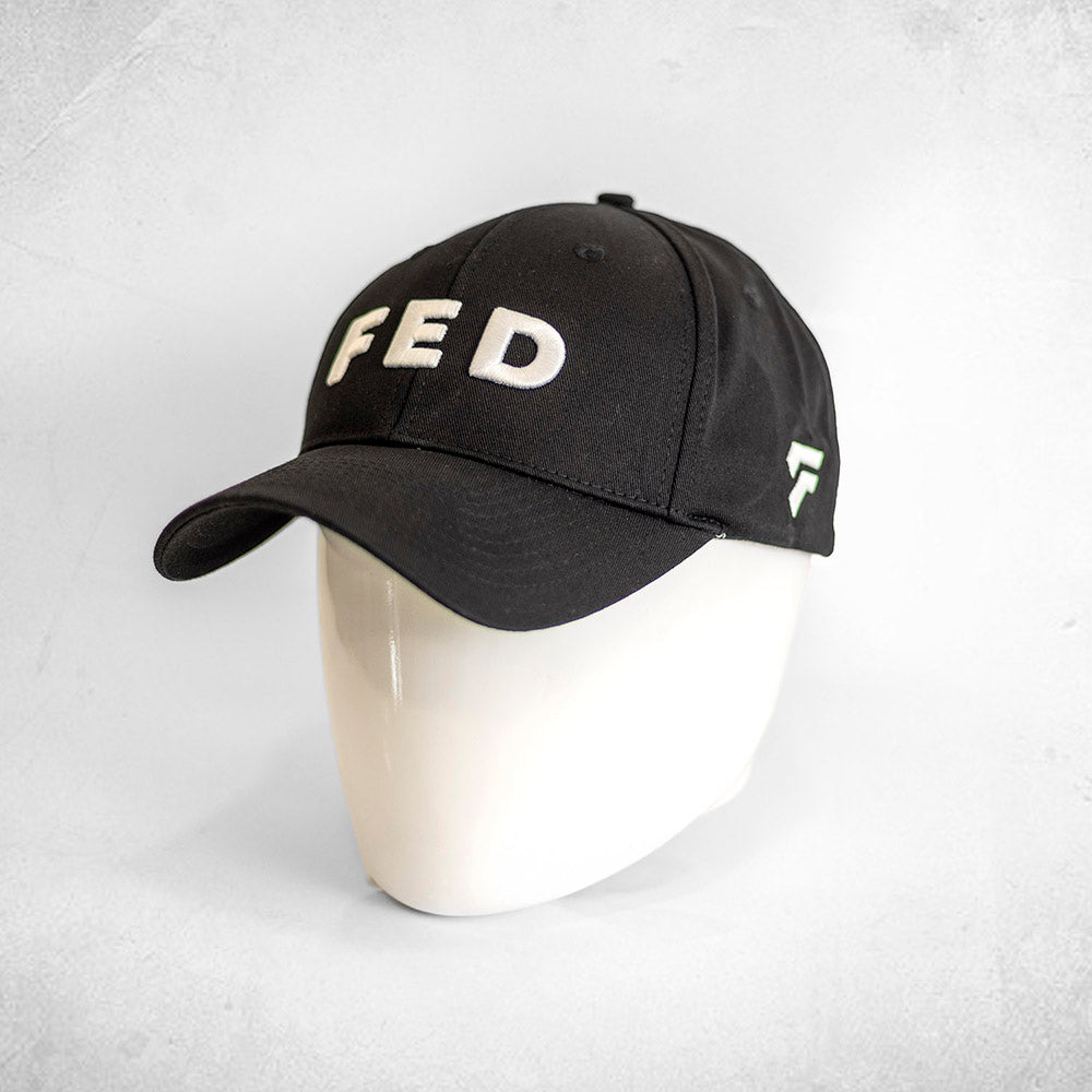 FED Baseball Cap in Black