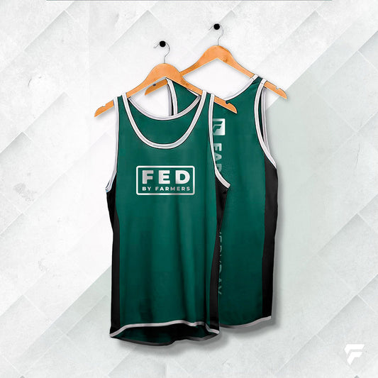 FED Shearing Singlet - GREEN