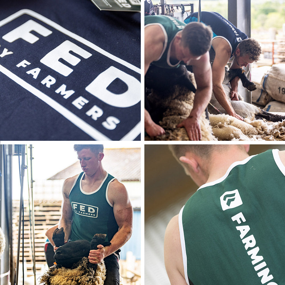 FED Shearing Singlet - GREEN