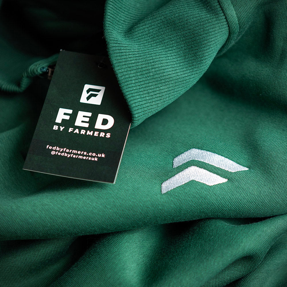 FED 1/4 Zip Jumper in Green