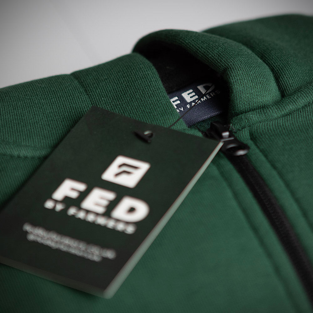 FED Shearing Hoodie in Green