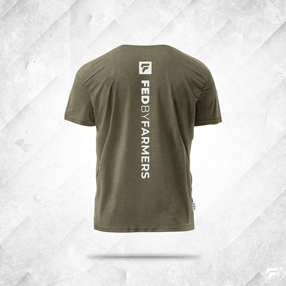 FED Unisex T-Shirt in Army Green