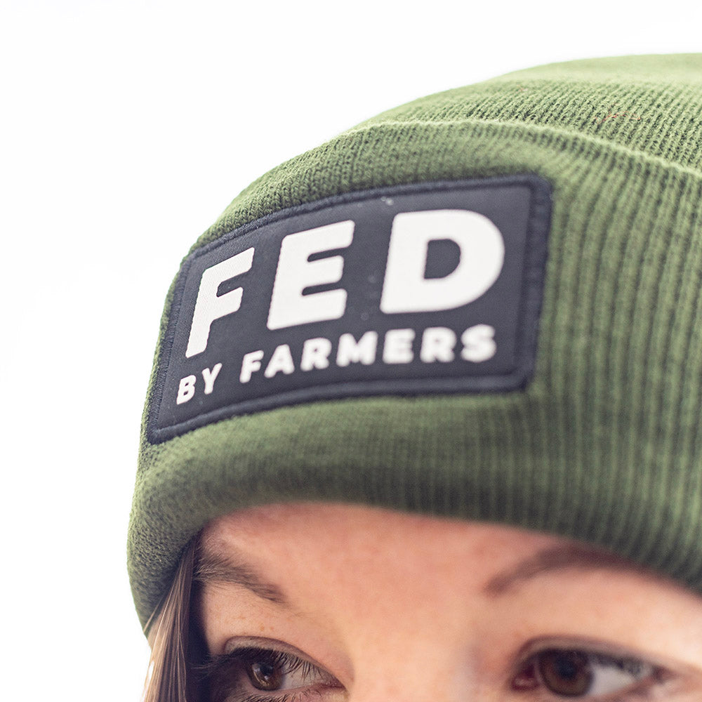 FED Beanie in Olive Green