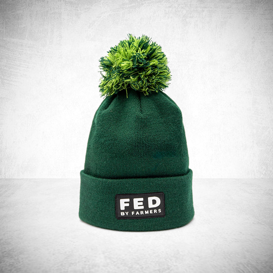 FED Bobble Hat in Green