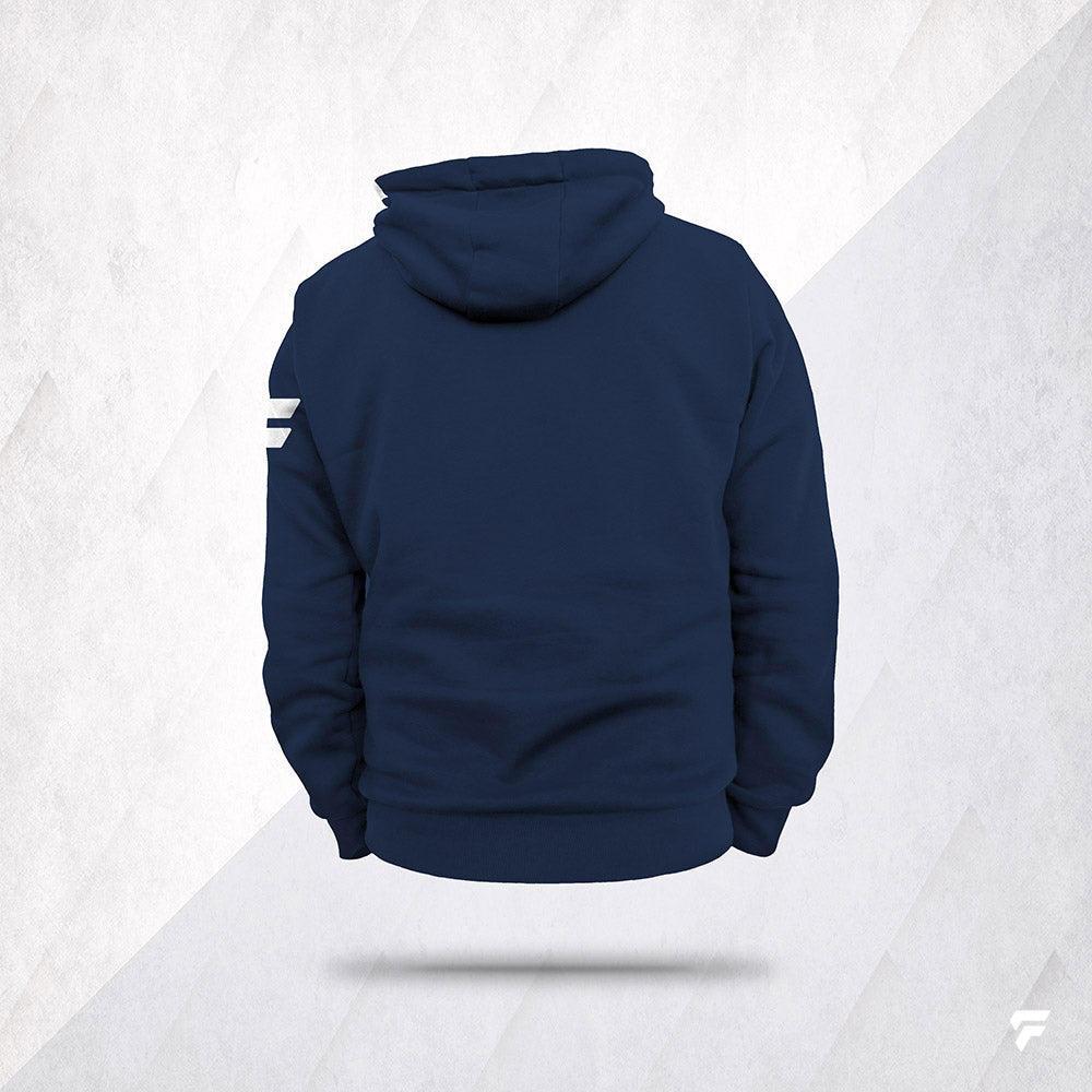 FED Unisex Pullover Hoodie in Navy