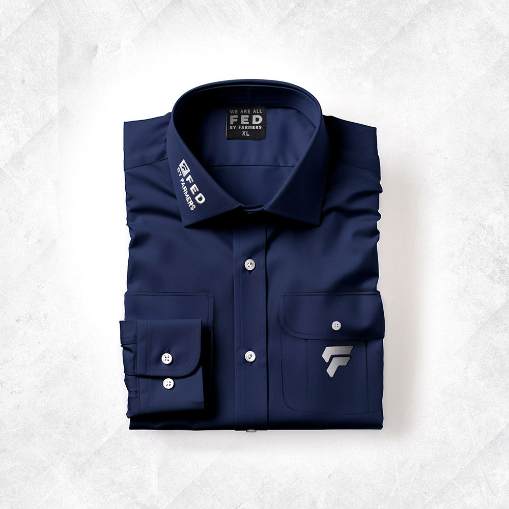 FED Men's Shirt in Navy