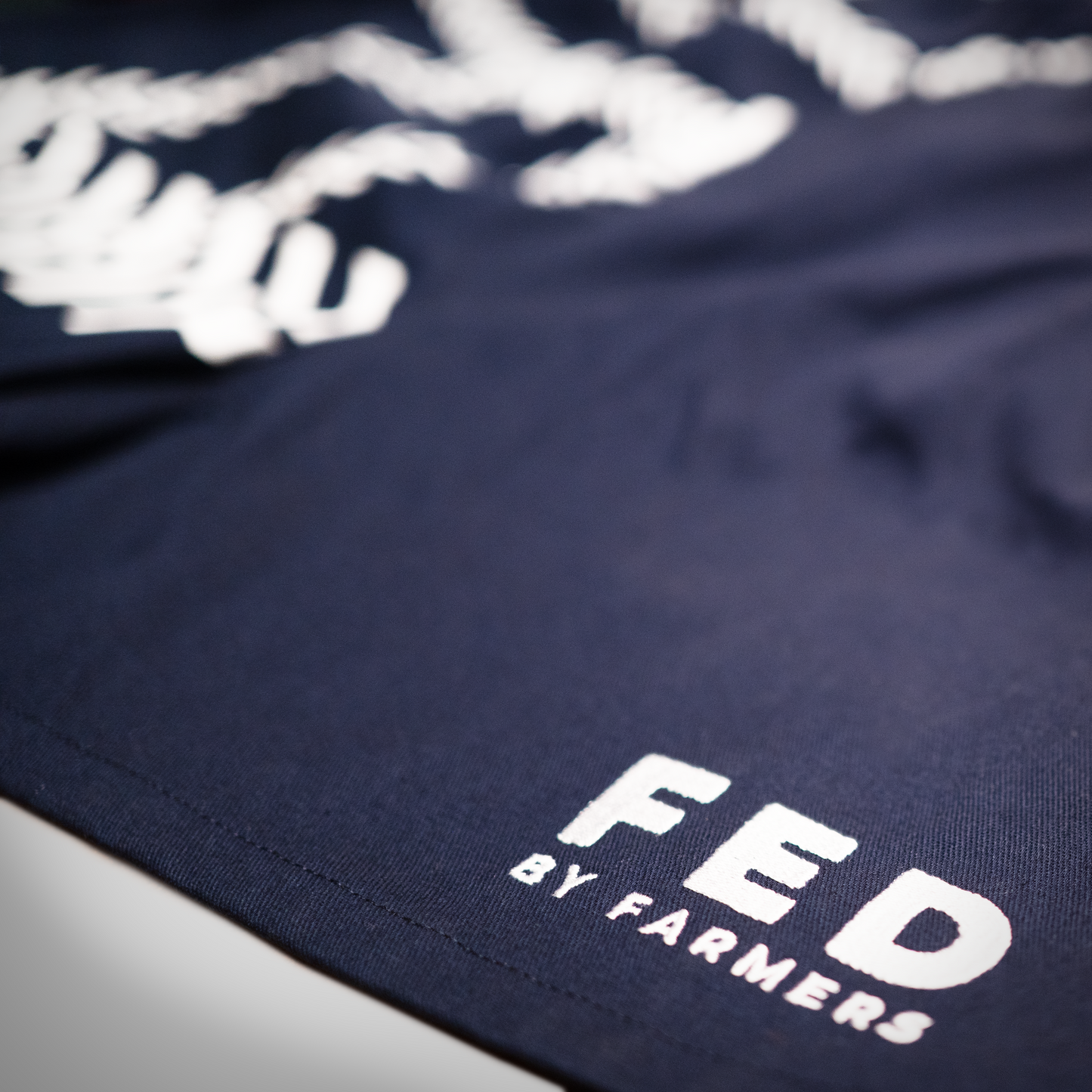 FED Rugby Shorts Navy Tractor Print